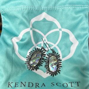 Kendra Scott Iridescent Abalone Earrings